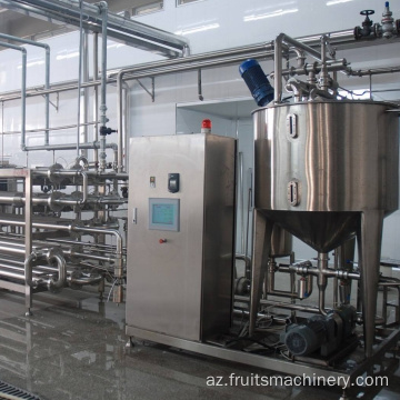 Meyvə püresi pasteurizer pasterizasiyası